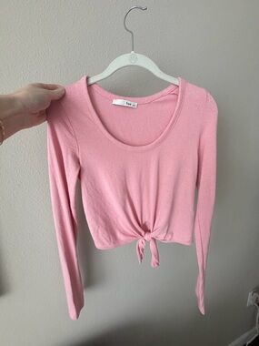 Wilfred Free Cropped Knit Top
